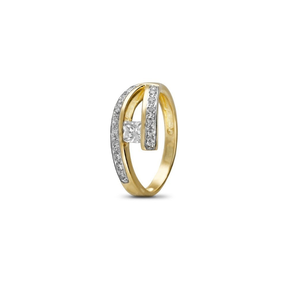 Anillo Victoria Oro 18 Klt.