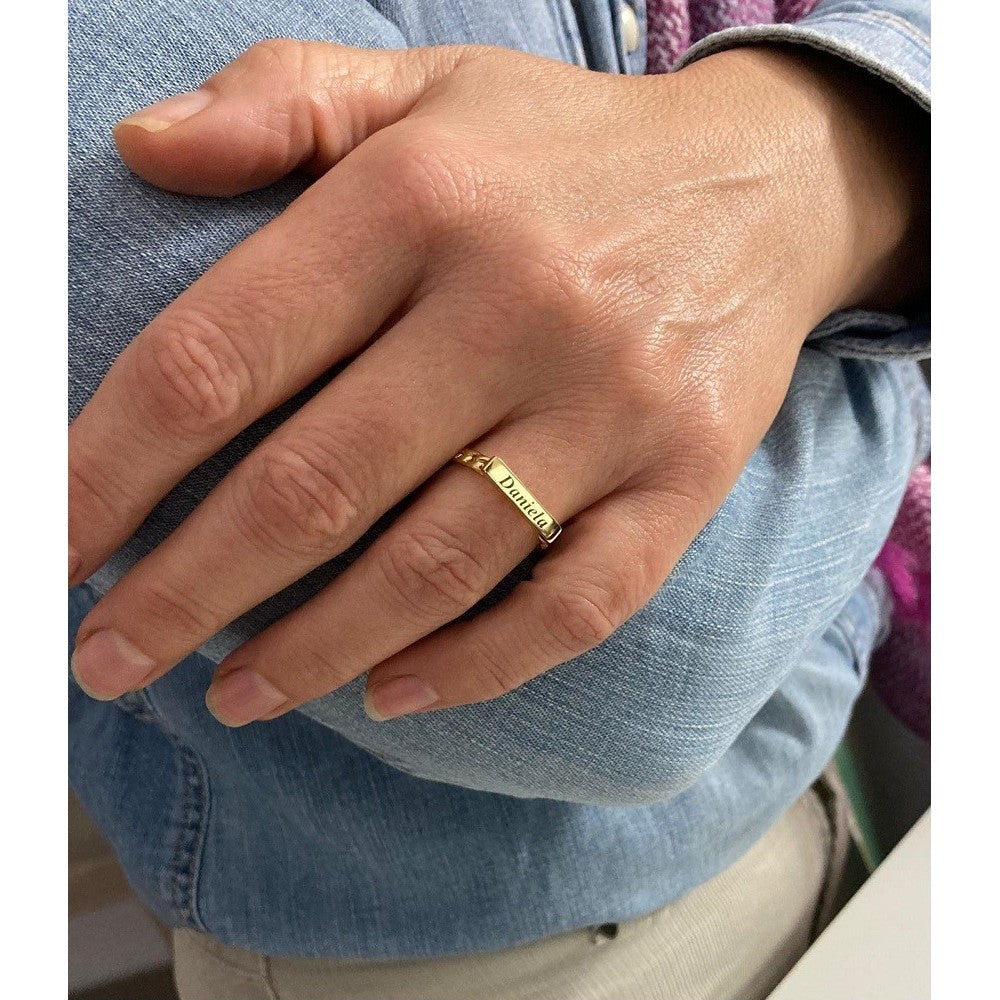 Anillo cadena Personalizado