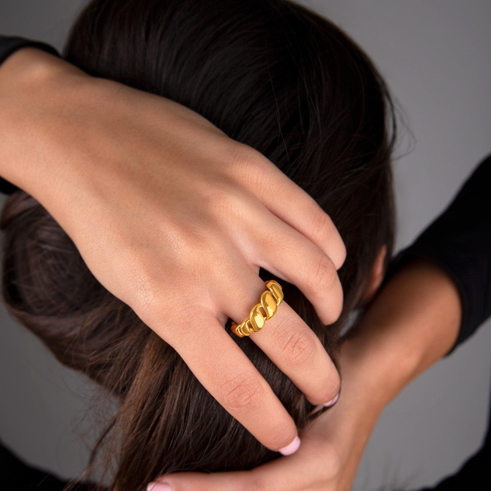 Anillo forma orgánica